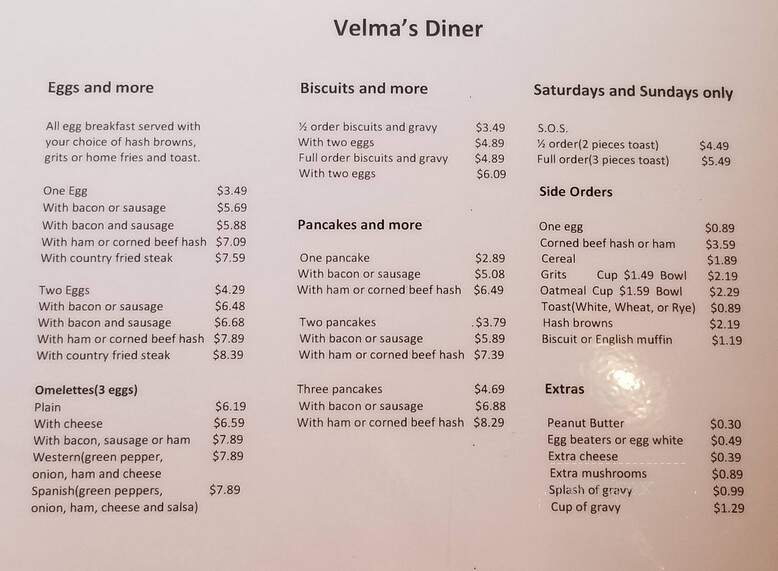 Velma's Diner - St. Cloud, FL