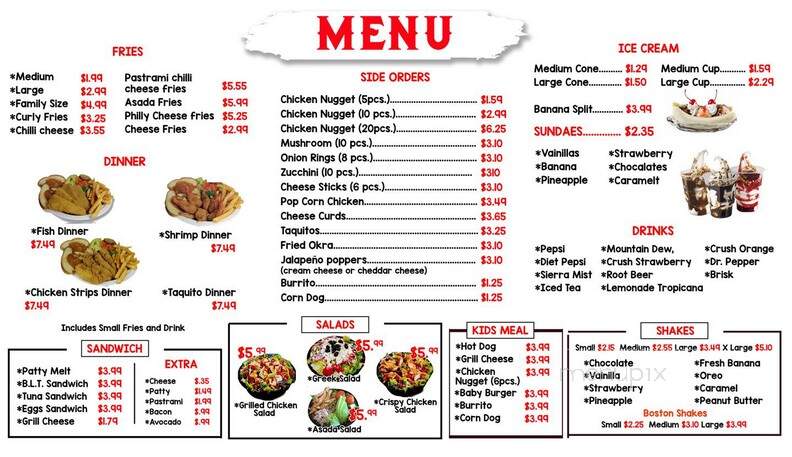 Family Burger Drive Thru - Hanford, CA menu_pic