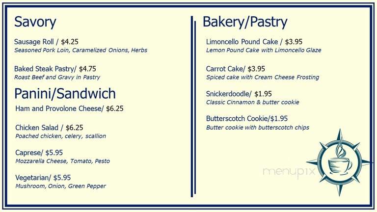 Nomad Cafe & Coffee Co. - Bennettsville, SC menu_pic