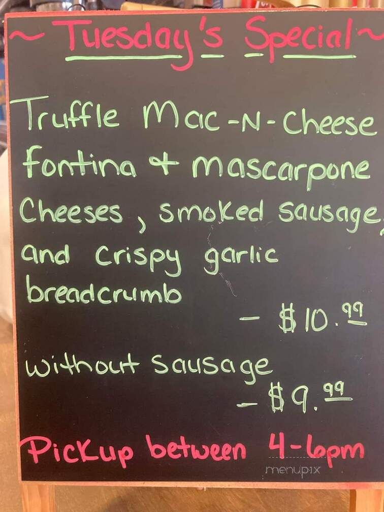 Nomad Cafe & Coffee Co. - Bennettsville, SC menu_pic