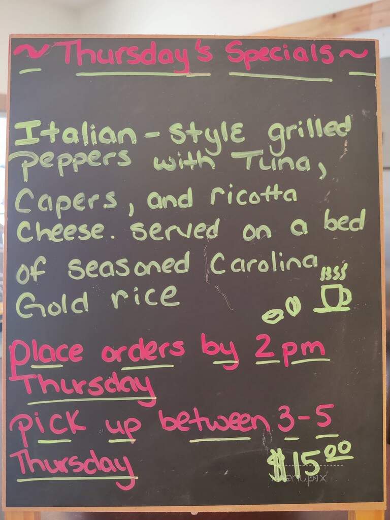 Nomad Cafe & Coffee Co. - Bennettsville, SC menu_pic