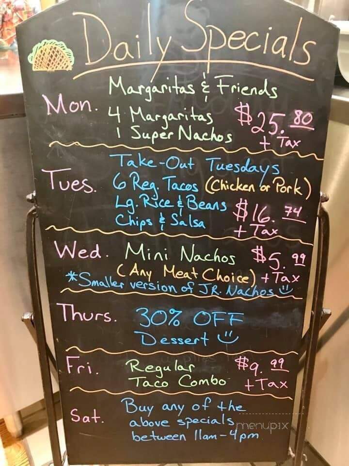 Taquiera Let's Go Tacos - Pine Island, MN menu_pic