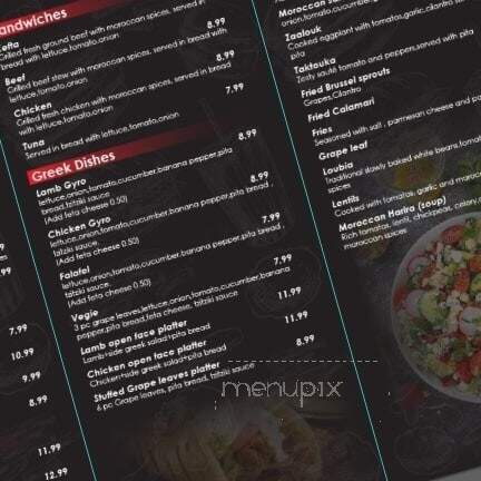 Taste of Greece & Moroccan Street Food - Columbus, OH menu_pic