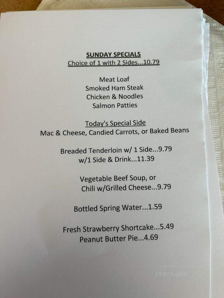 Village Inn Family Restaurant - Bloomington, IN menu_pic