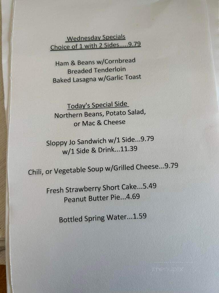 Village Inn Family Restaurant - Bloomington, IN menu_pic