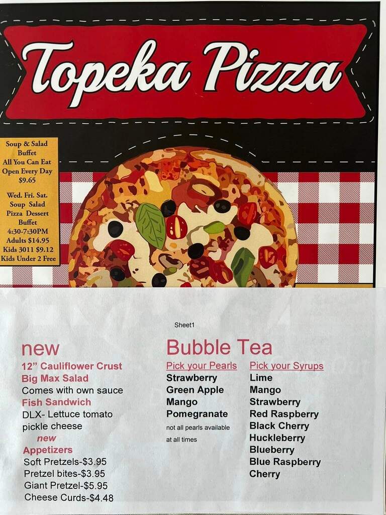 Topeka Pizza - Topeka, IN