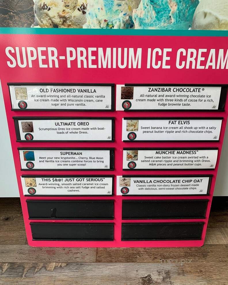 The Fro Yo Lab - Asheville, NC menu_pic