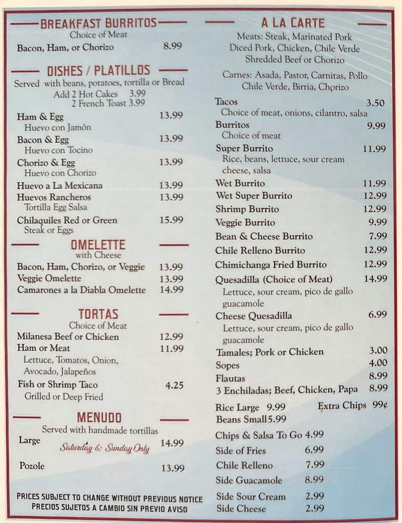 El Rodeo Mexican Food & Bakery - Salinas, CA