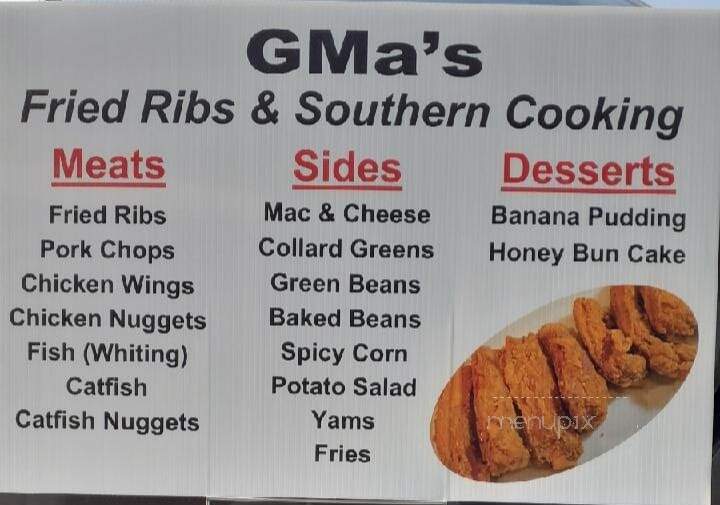G-Ma's Fried Ribs and Southern Cooking - Fayetteville, NC
