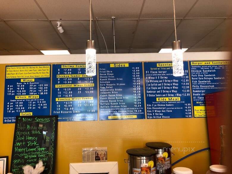 51 Flava Wings & Things - Monroeville, AL menu_pic