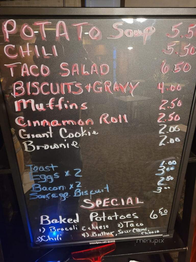 Deja Brew Espresso Bar - Hartford City, IN menu_pic