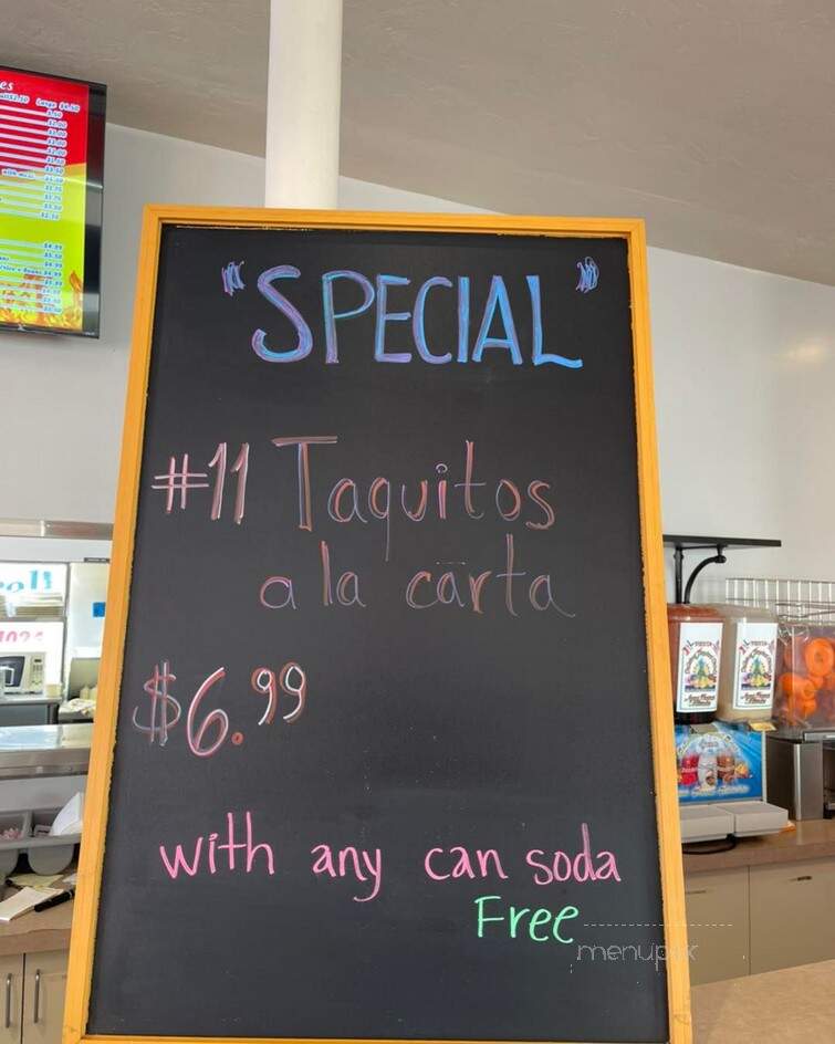 El Caporal Mexican Restaurant - Mount Angel, OR menu_pic