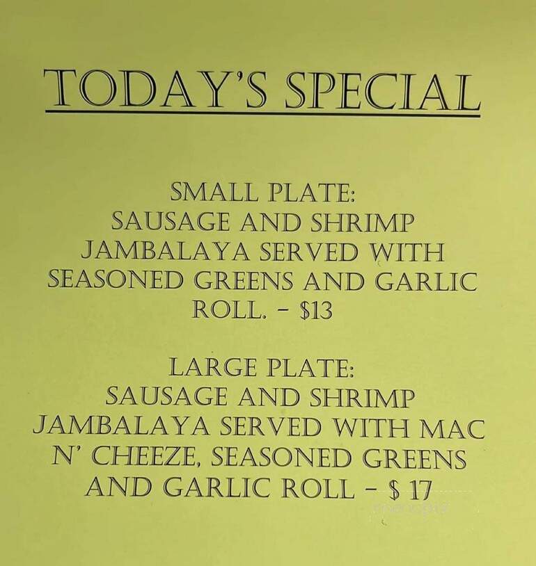 The Wicked Vegans - Morganton, NC menu_pic