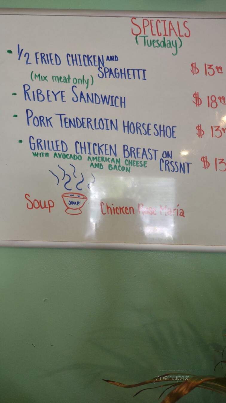 Maria's Cafe Bistro - Ottawa, IL menu_pic