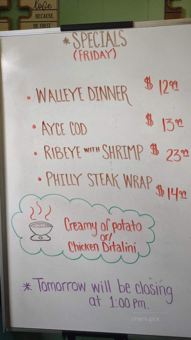 Maria's Cafe Bistro - Ottawa, IL menu_pic