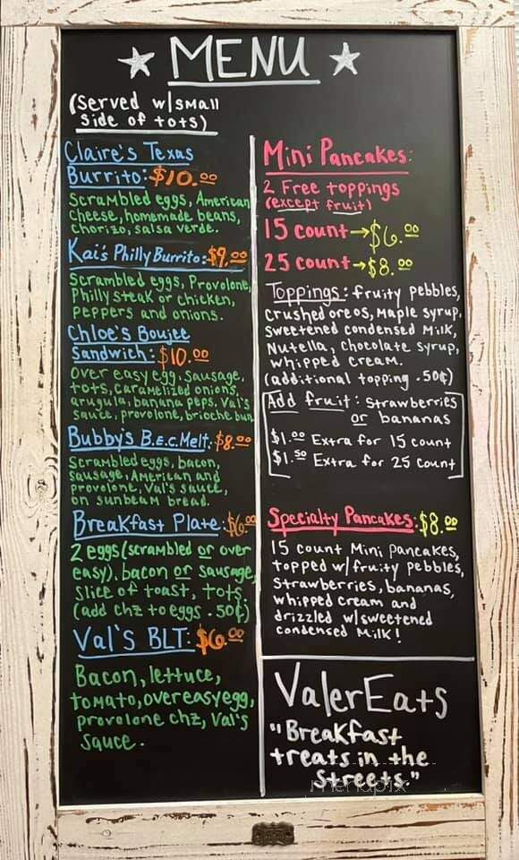 ValerEats - Richmond, VA menu_pic