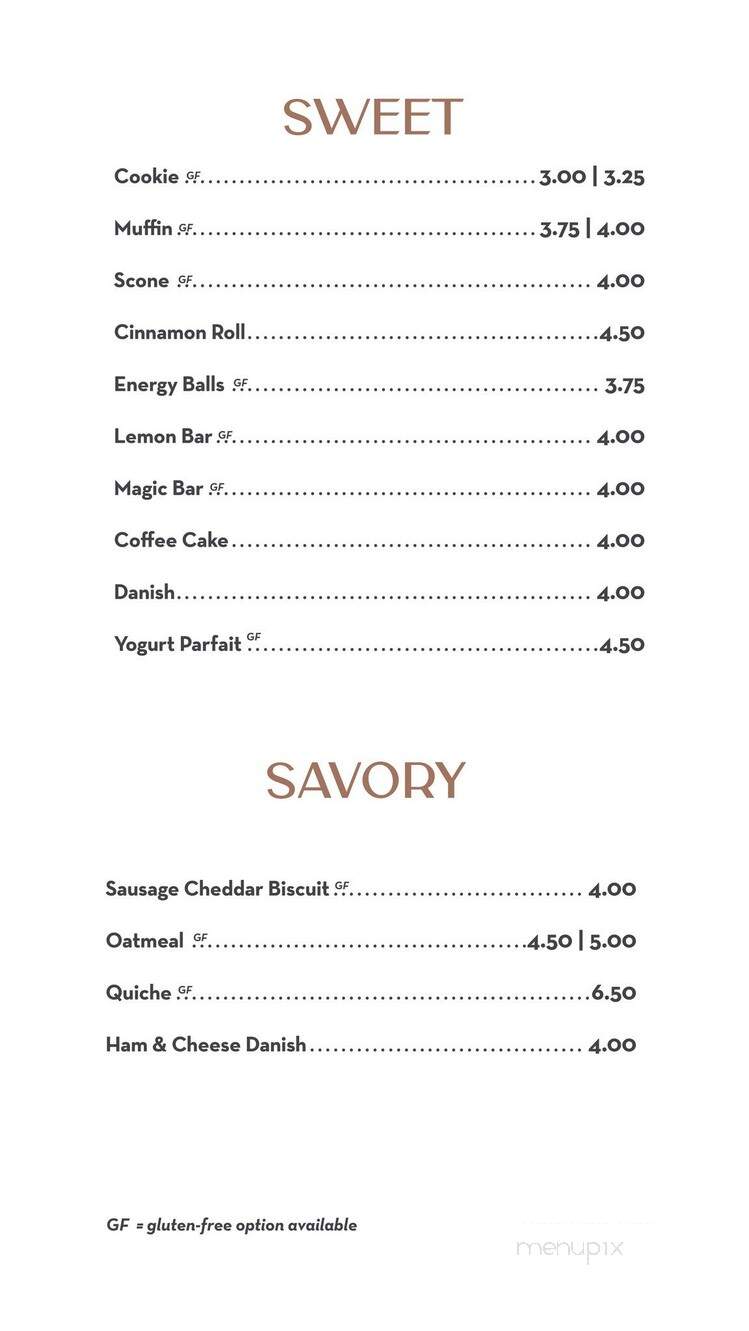 Provision Coffee & Bakery - Oklahoma City, OK menu_pic