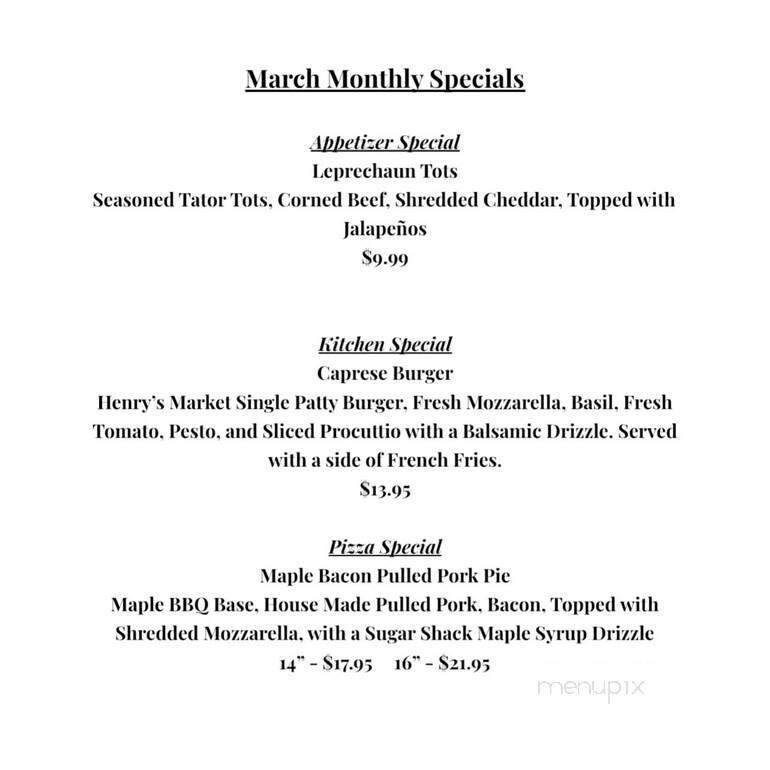 Arlington Ramuntos - Arlington, VT menu_pic