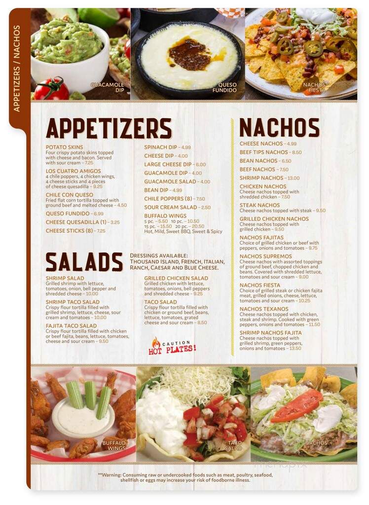 La Yunta Mexican Restaurant - Newburgh, IN menu_pic