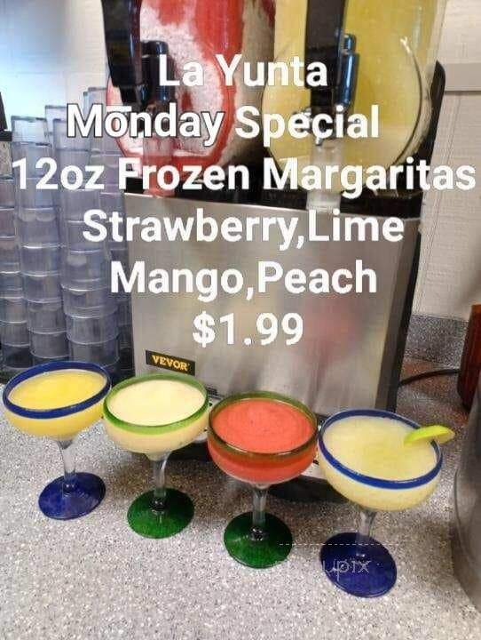 La Yunta Mexican Restaurant - Newburgh, IN menu_pic