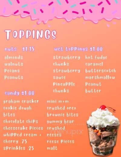 Meyer's Crazy Hollow Creamery - North Franklin, CT menu_pic