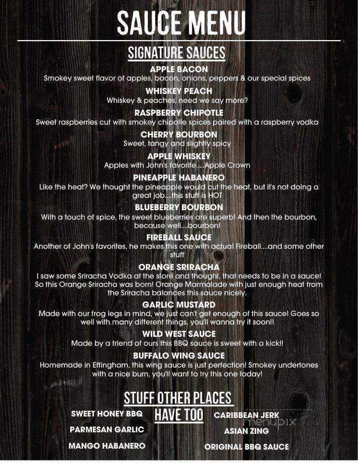 The Curly Tail - Flora, IL menu_pic