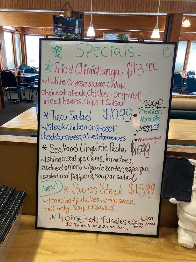 Time Square Cafe - South Whitley, IN menu_pic