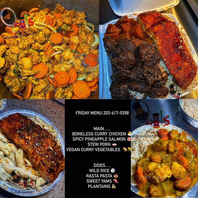 Opal's Kitchen - Danbury, CT menu_pic