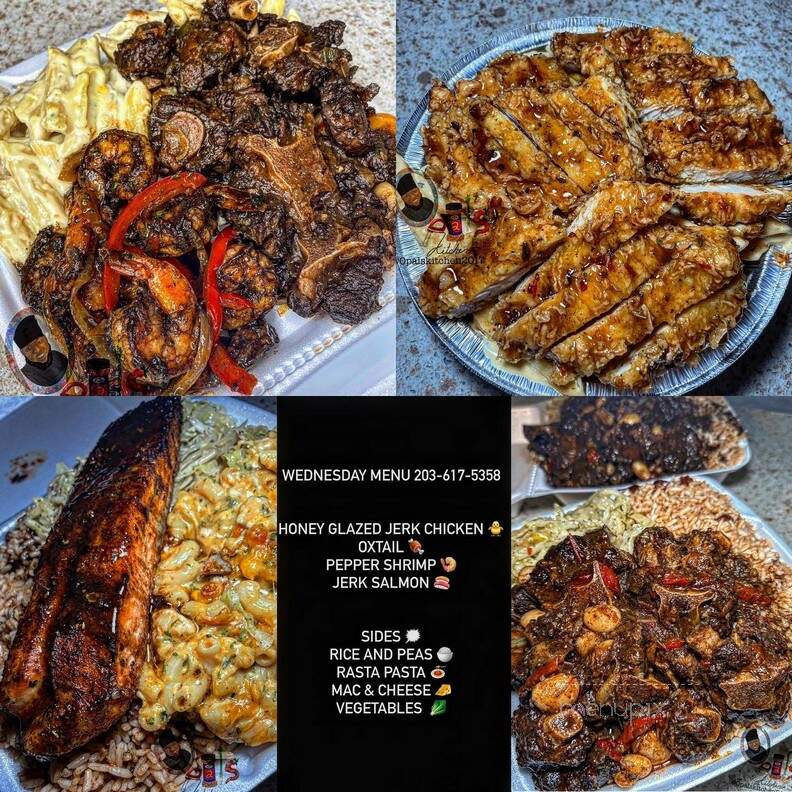 Opal's Kitchen - Danbury, CT menu_pic