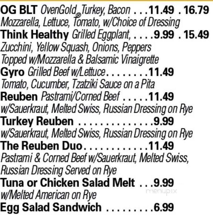 Franco Hot Bagels & Internet Cafe - Lake Hopatcong, NJ menu_pic