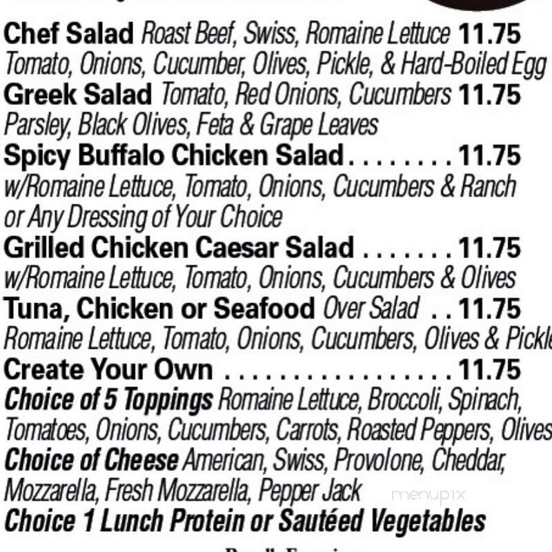 Franco Hot Bagels & Internet Cafe - Lake Hopatcong, NJ menu_pic