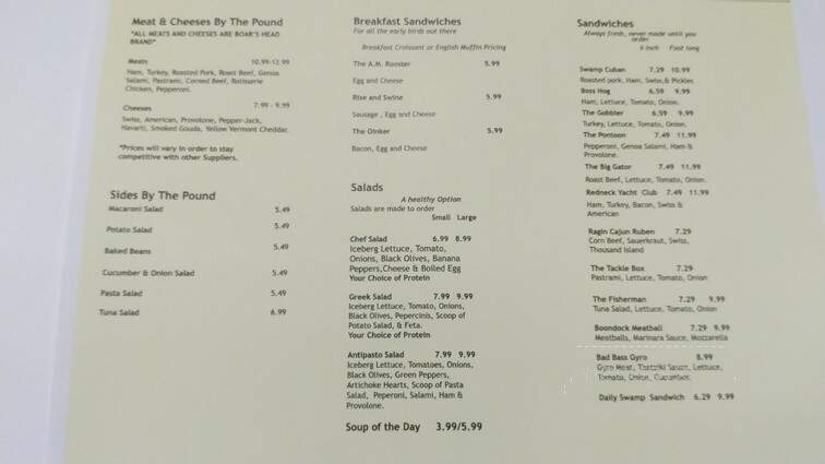 Boondocks Market & Deli - Floral City, FL menu_pic