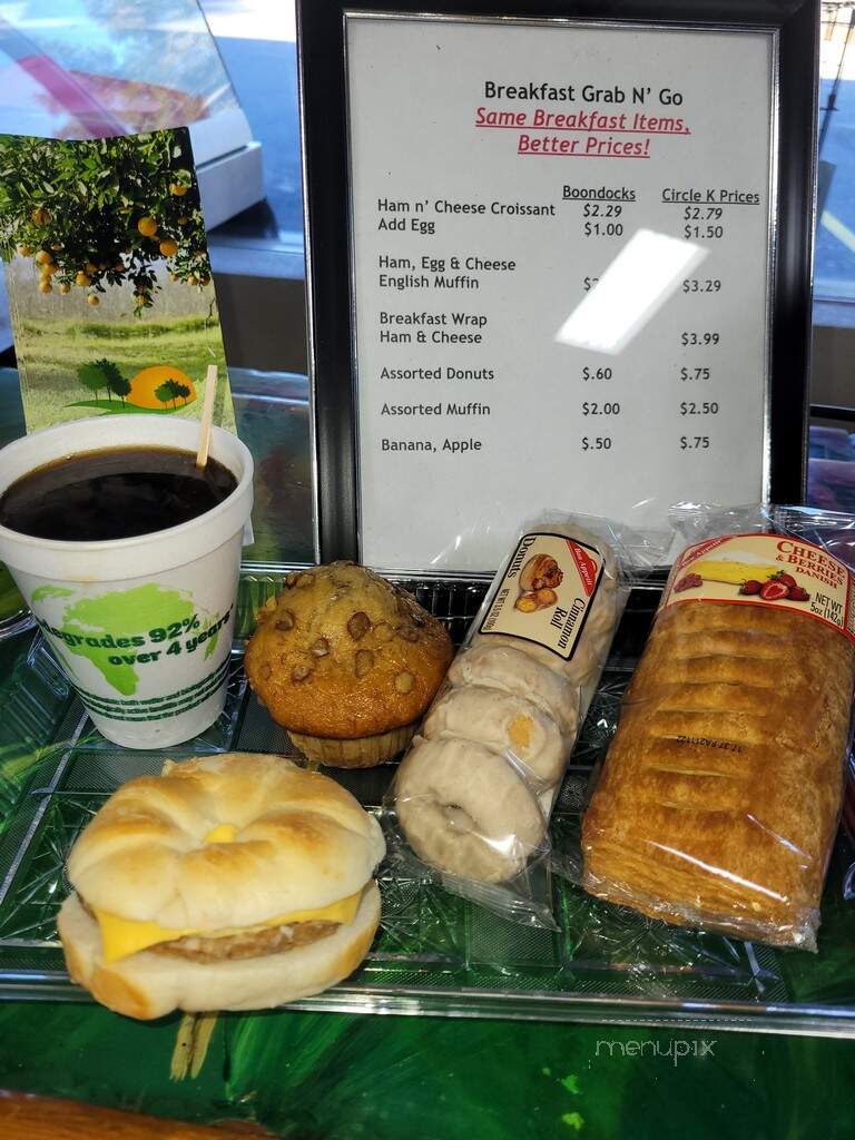 Boondocks Market & Deli - Floral City, FL menu_pic