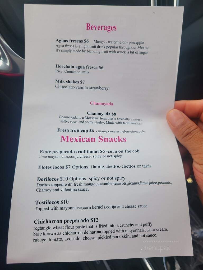 El Confetti - Cherry Hill, NJ menu_pic