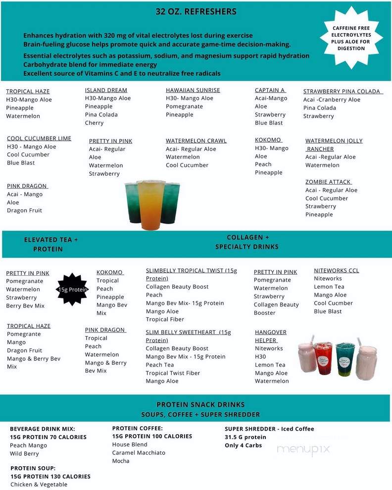 Menu of Daily Nutrition Tigard in Tigard, OR 97223