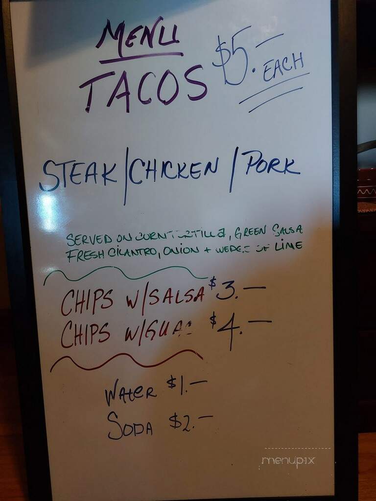Tia B's Street Tacos - Glen Gardner, NJ menu_pic