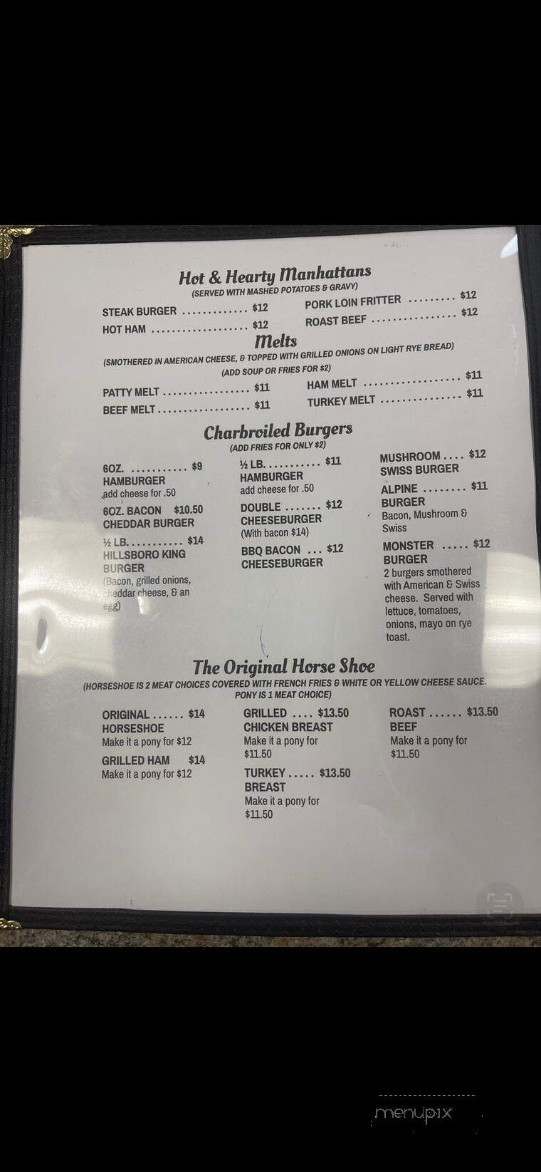 Hillsboro Garden Family Restaurant - Hillsboro, IL menu_pic