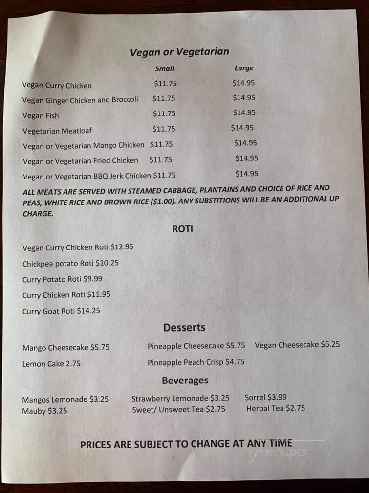 Tamarind Island Grille - Huntsville, AL menu_pic