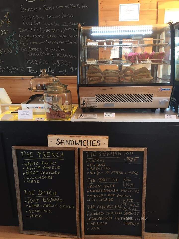 Black & White Cafe and Bakery - Saint Peters Bay, PE menu_pic