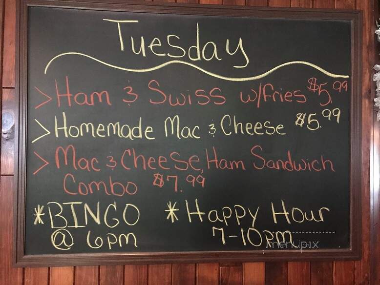 Timber Haven Bar and Grill - Polar, WI menu_pic