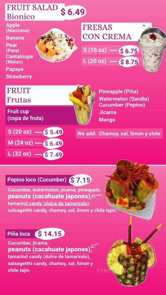 La Fresa Homemade Ice Cream & More - Corpus Christi, TX menu_pic