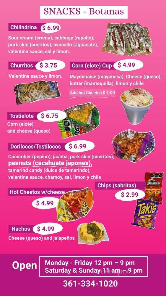 La Fresa Homemade Ice Cream & More - Corpus Christi, TX menu_pic