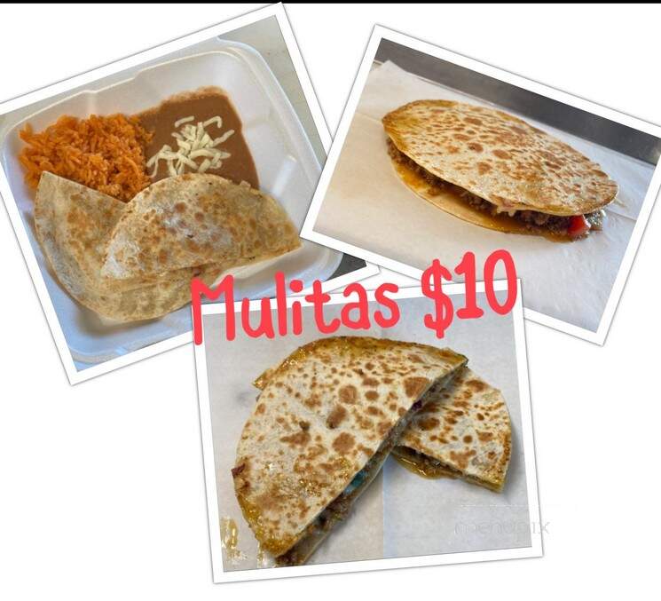 El Buen Sazon - Caddo Valley, AR menu_pic