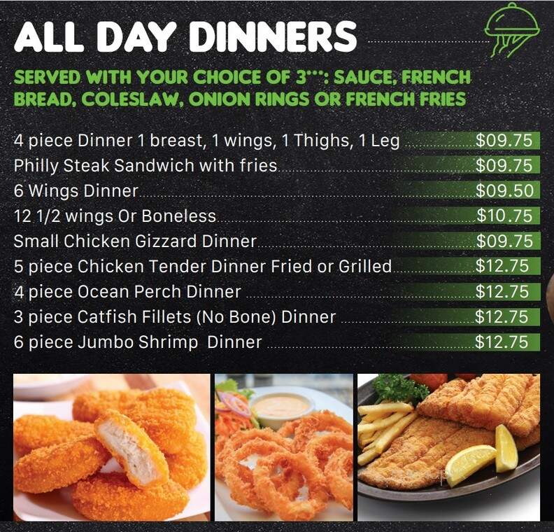 Fried Master - Homer Glen, IL menu_pic
