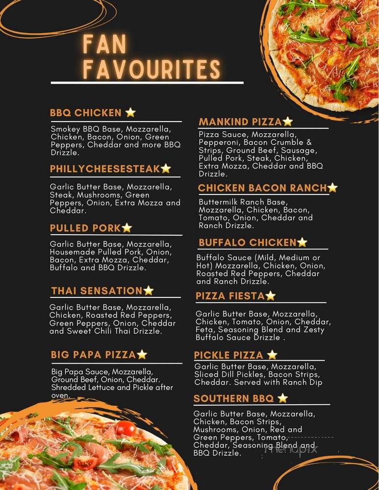Papa's Pizza Land - Port Hope, ON menu_pic