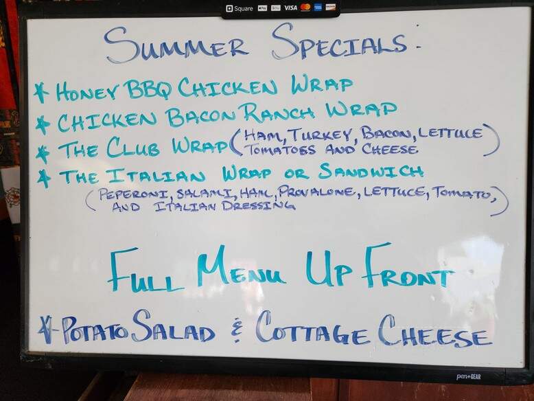 Outlaws Cafe - Osborn, MO menu_pic