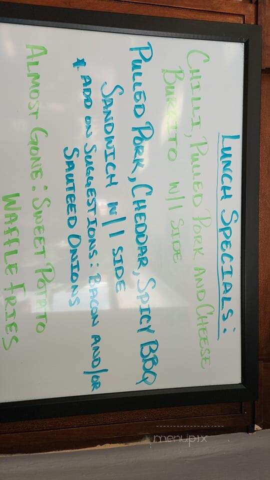 Outlaws Cafe - Osborn, MO menu_pic