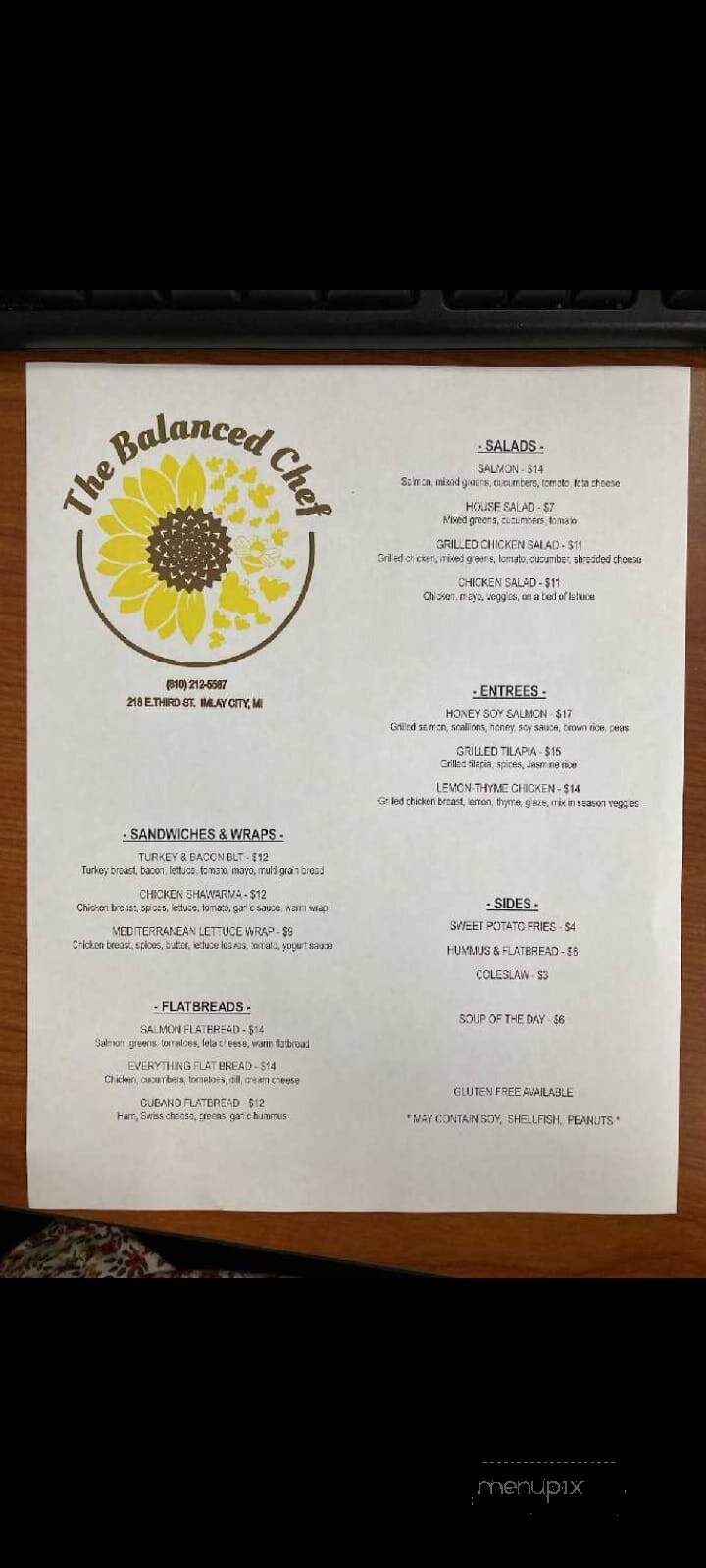 Dee's Cafe & Bake Shop - Imlay City, MI menu_pic
