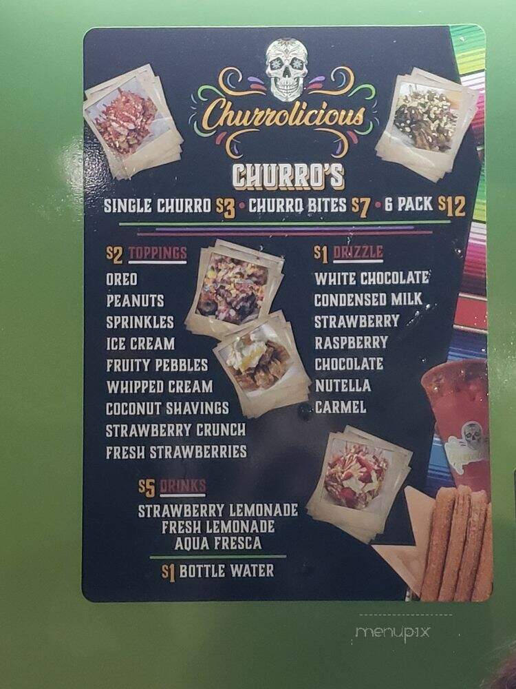 Churrolicious - Arizona City, AZ menu_pic