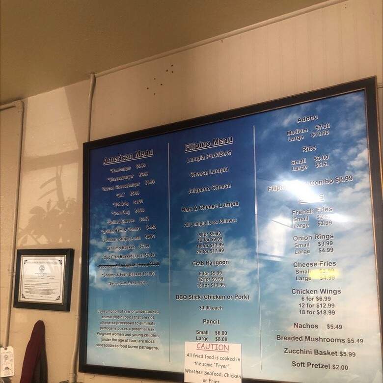 Cece Filipino Cafe - Fallon, NV menu_pic
